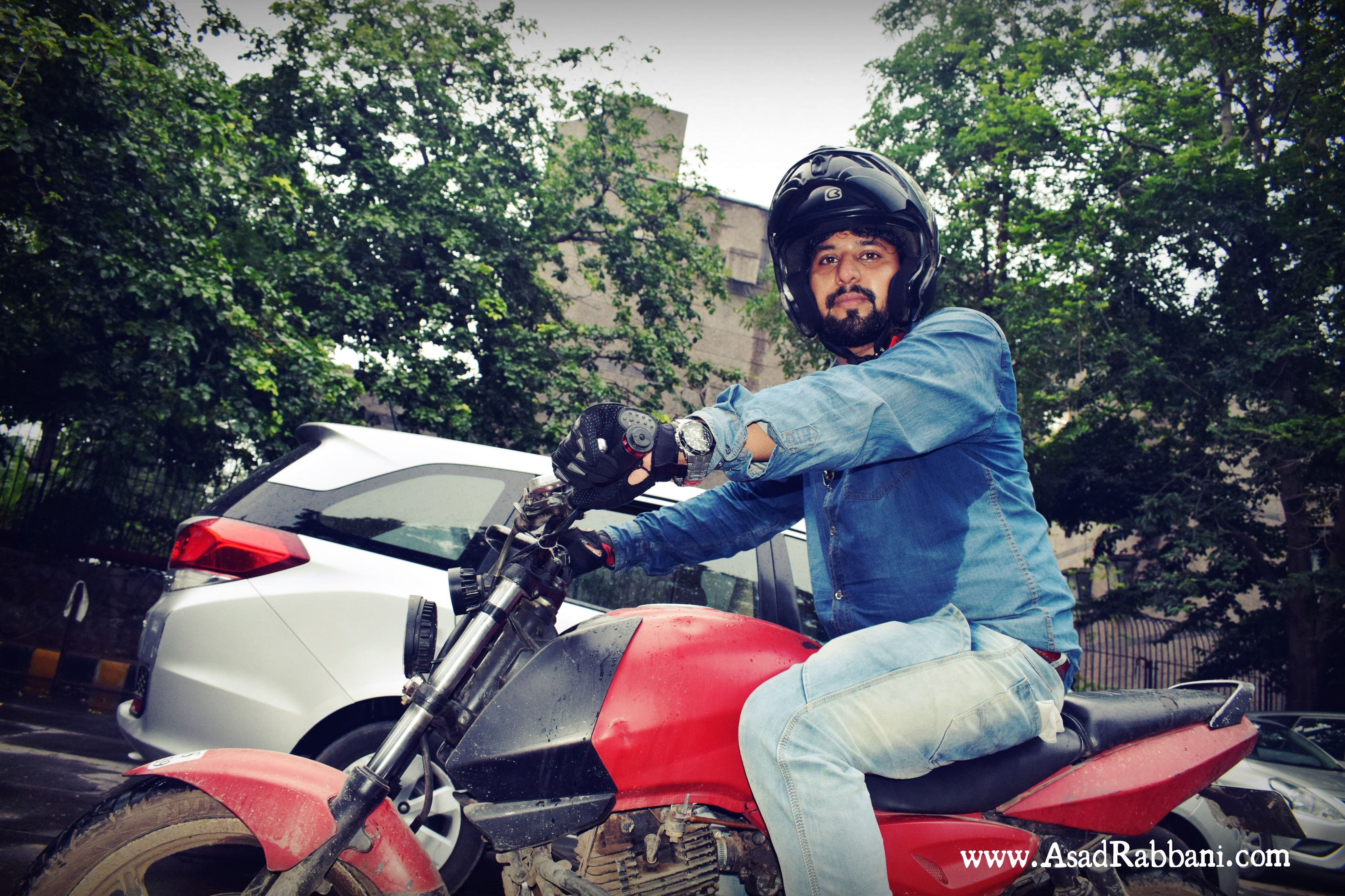 Free stock photo of Bajaj_pulsar, bike rider