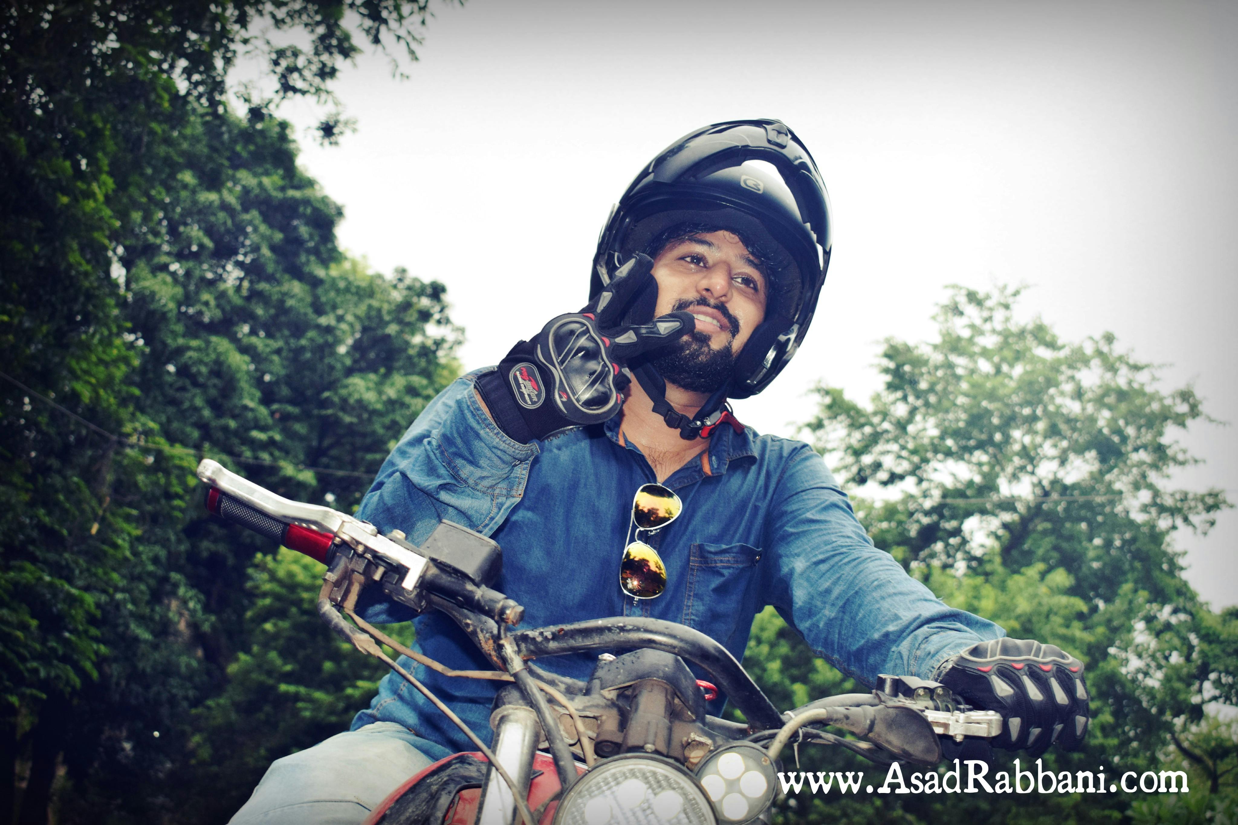 Free stock photo of Bajaj_pulsar, bike rider