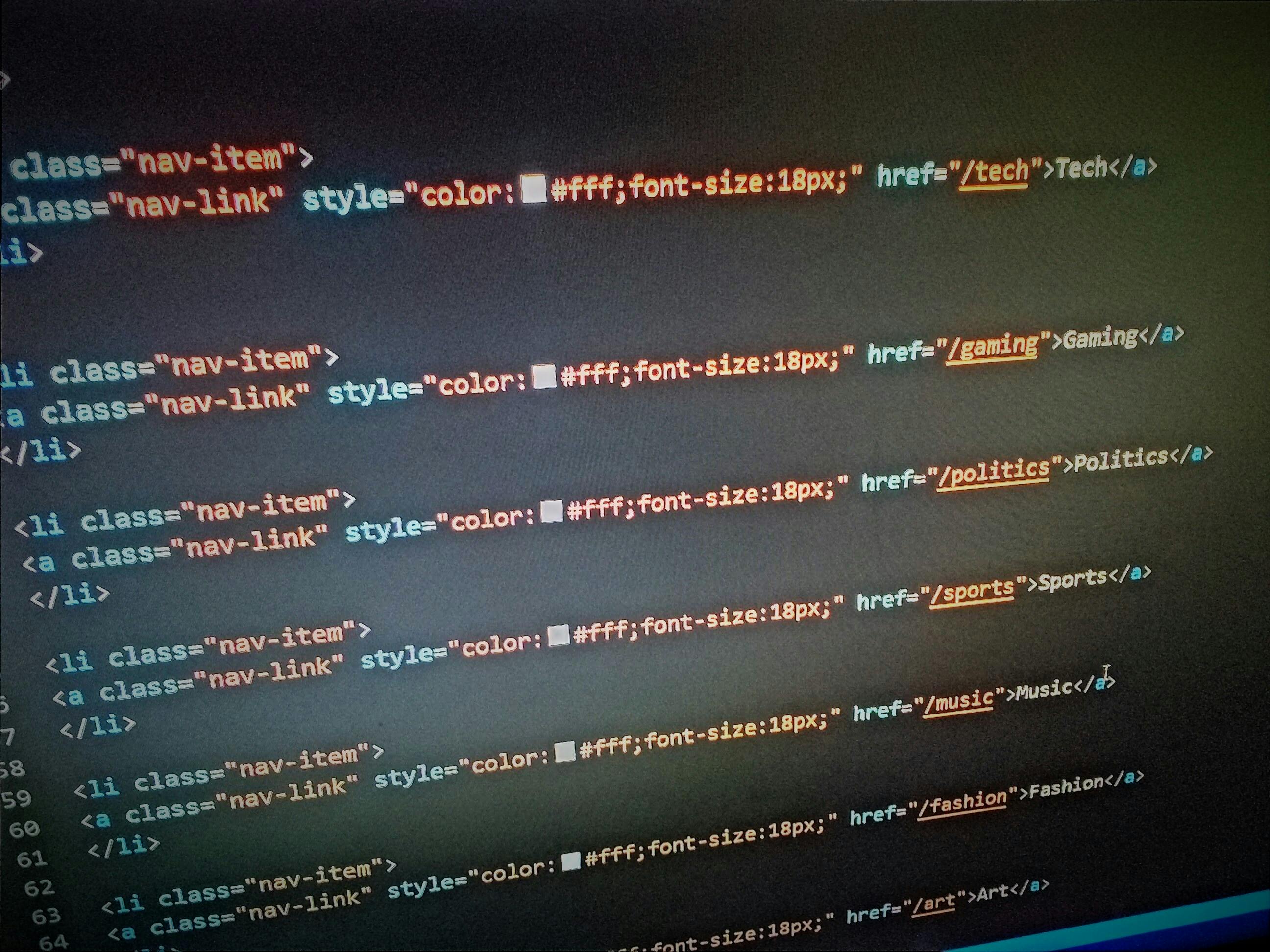 Free stock photo of coding, vscode, web developer