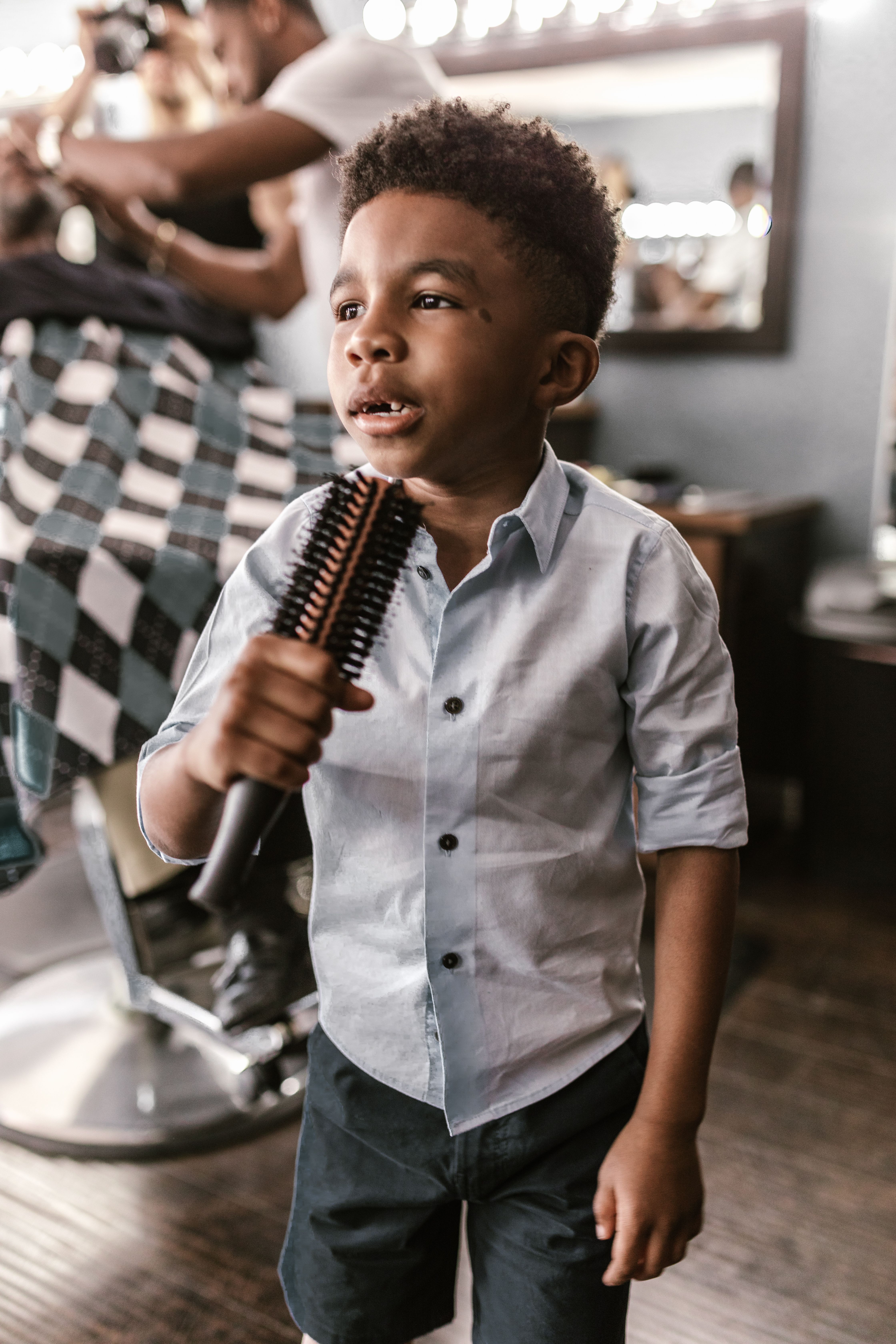 Modern Barber Shop Atmosphere