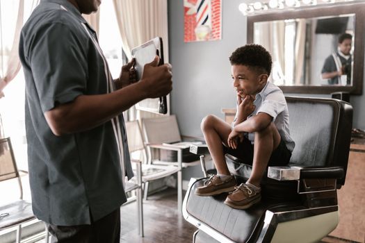 A Son's Haircut, a Father's Loss: Three Generations Begin to Heal