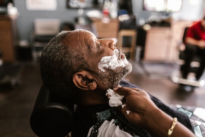 Traditional shave