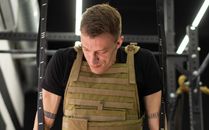 A Man Wearing a Weighted Vest