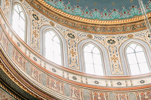 伊斯蘭教, 拱形窗戶, 清真寺 的 免費圖庫相片