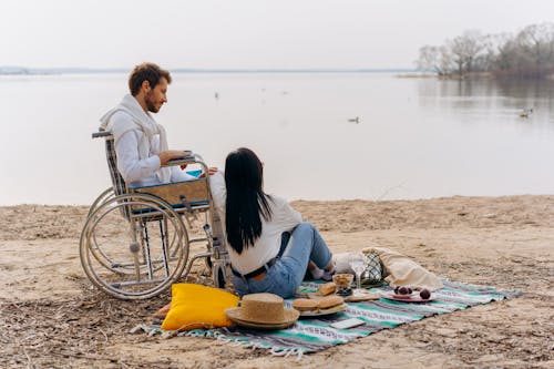 Man and Woman Near the Lake