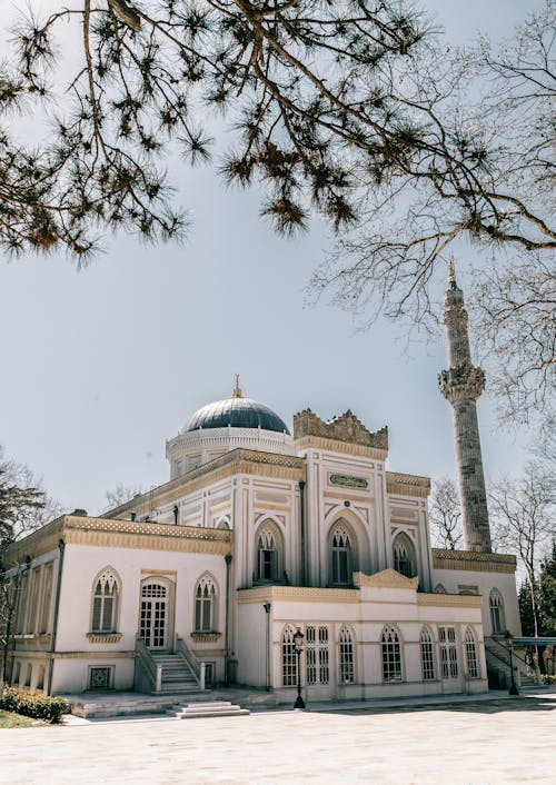 Gratis stockfoto met gebedshuis, gebogen ramen, hamidiye-moskee Stockfoto