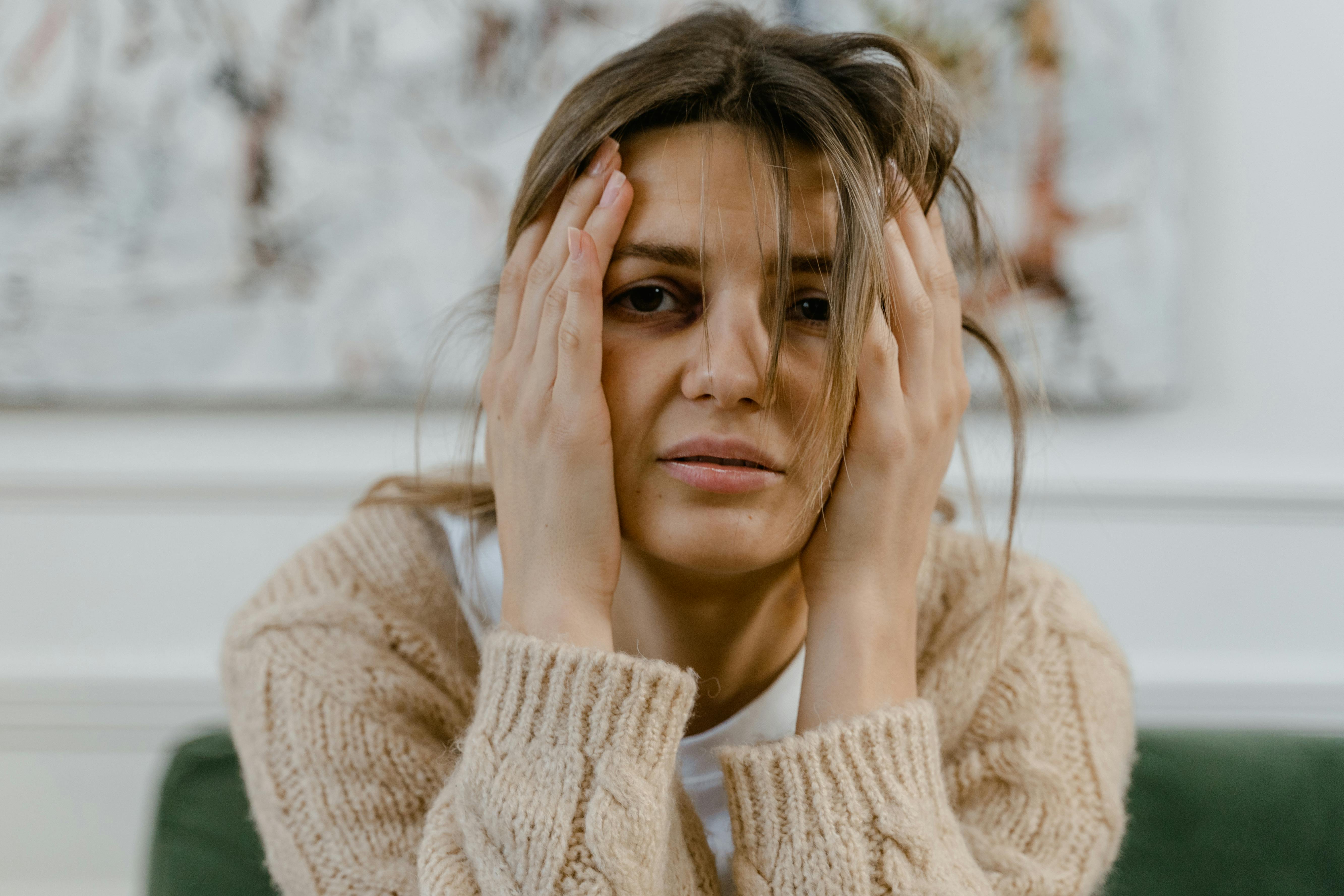 Person meditating with a calm background representing mindfulness