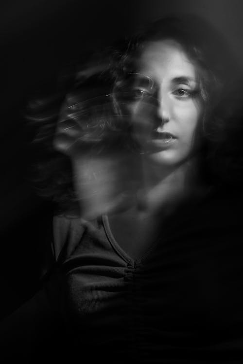 Free Blurry Portrait of a Woman Stock Photo