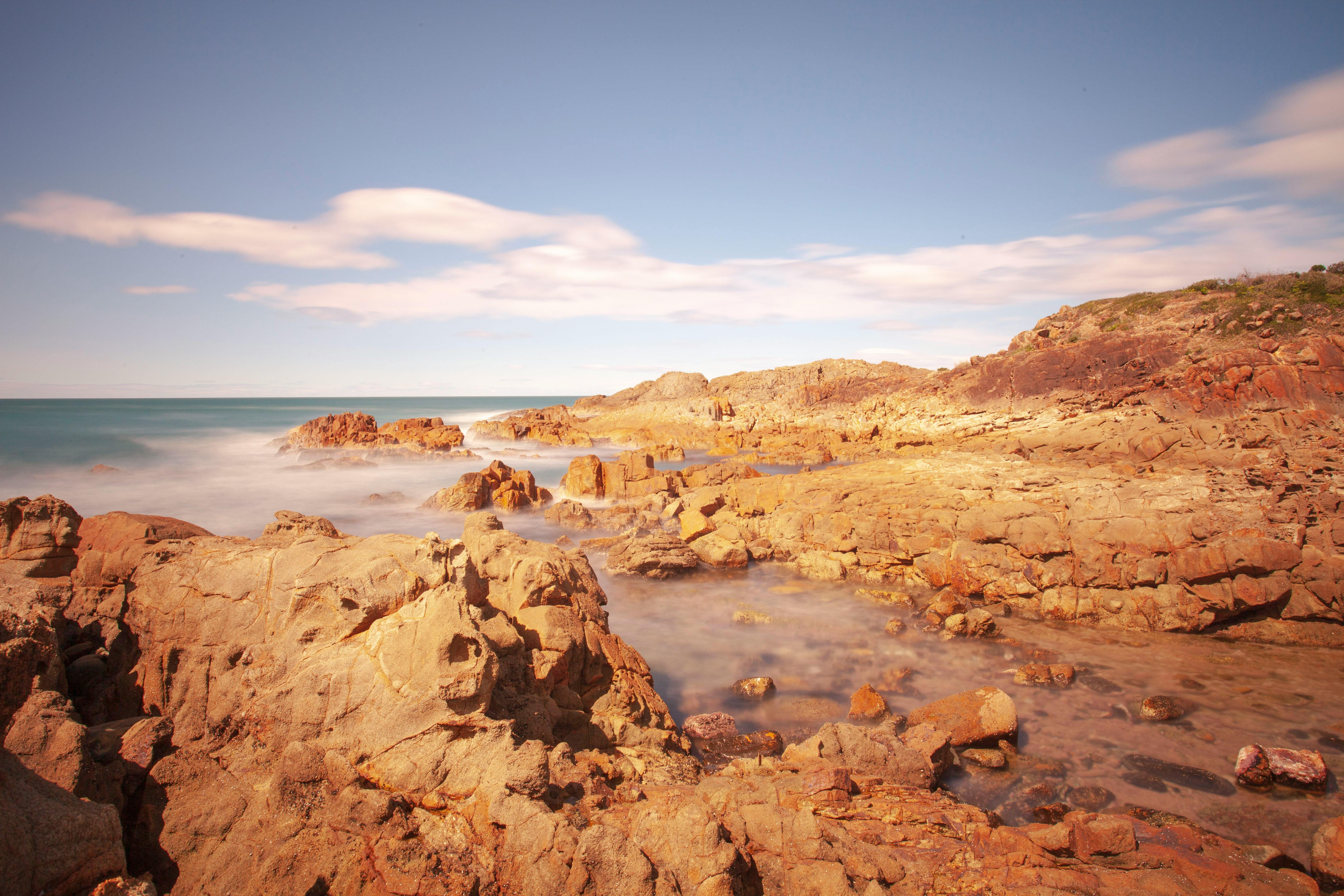 Rocks on Sea Shore · Free Stock Photo