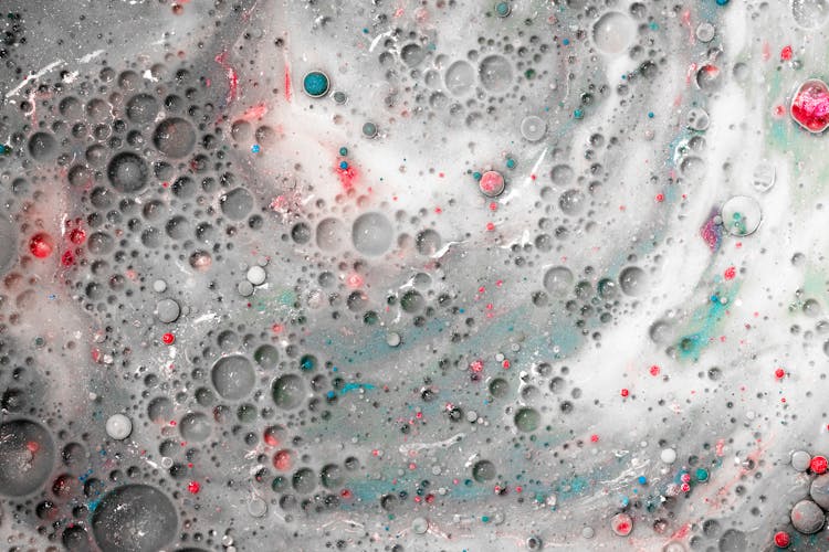 Bubbles On Paint