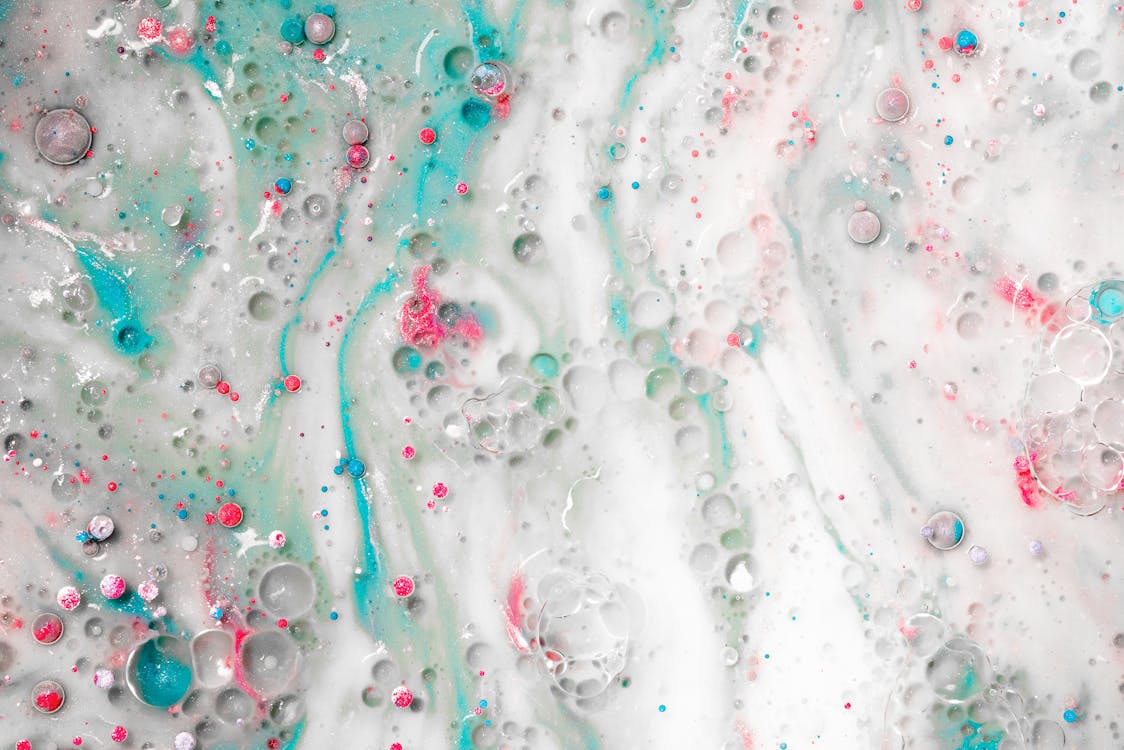 Bubbles on Paint