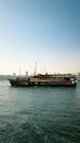 A Ferry Boat on the Sea