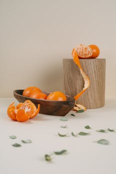 Mandarini in cestino