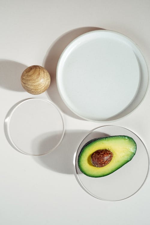 Kostnadsfri bild av avokado, matfotografi, platt låg