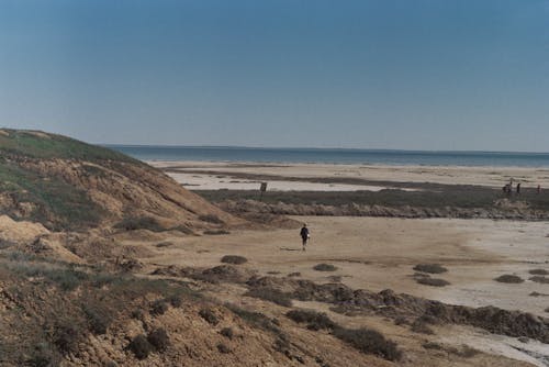 Foto d'estoc gratuïta de cel, dunes, gent