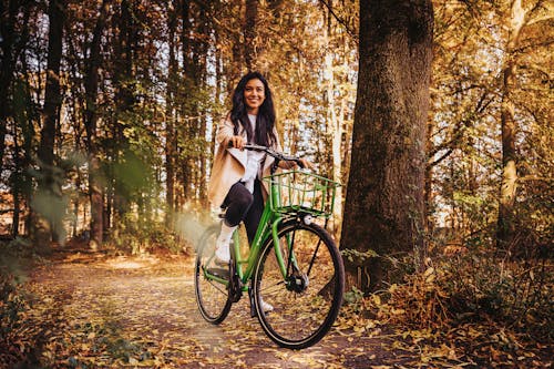 Girl Riding a Bicycle · Free Stock Photo Girl Riding a Bicycle · Free Stock Photo