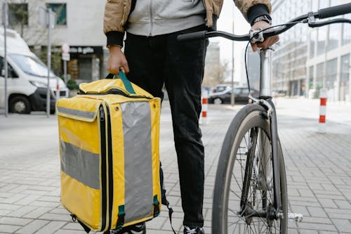 Gratis Fotos de stock gratuitas de bici, bicicleta, bolsa térmica Foto de stock