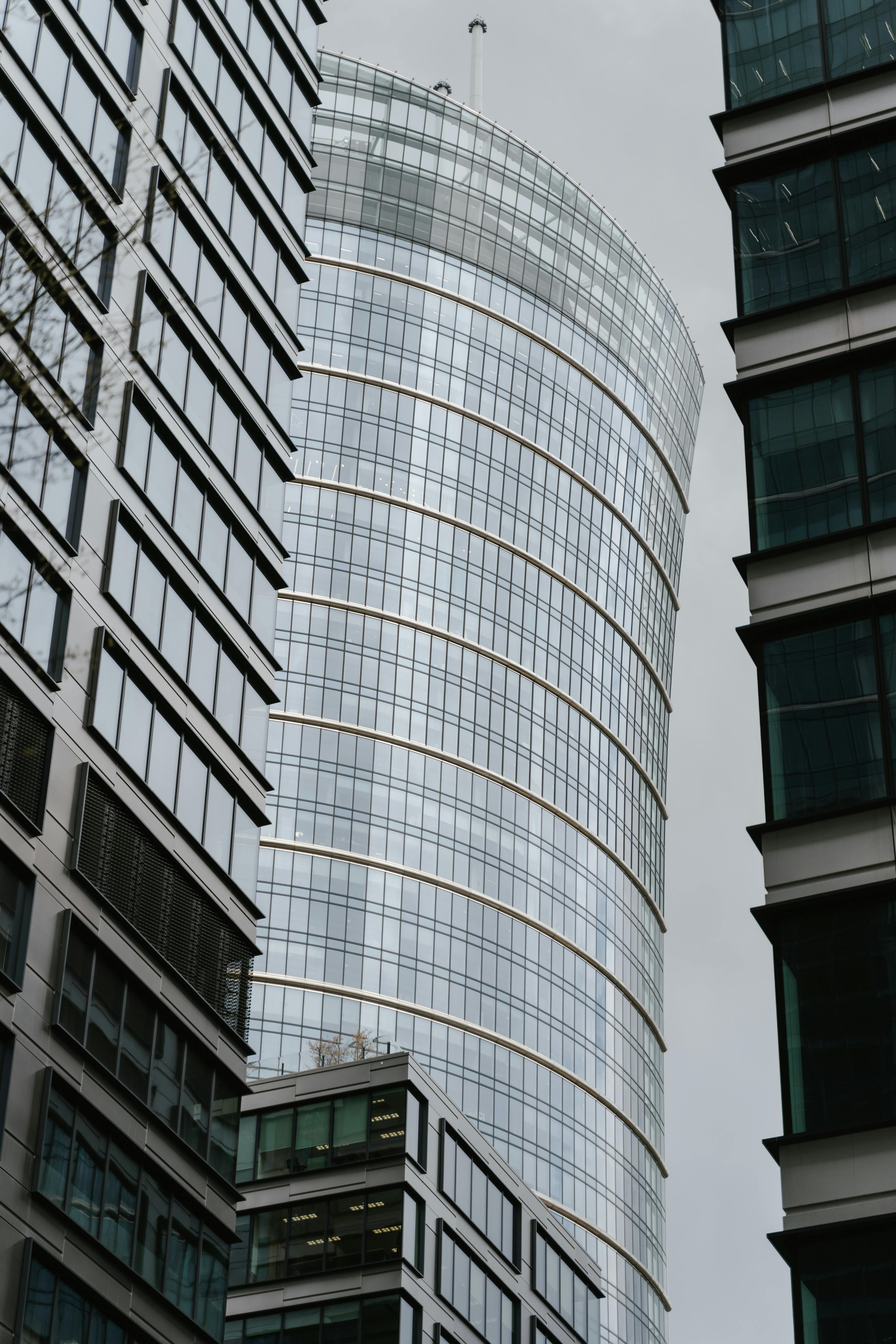 photo of a glass building