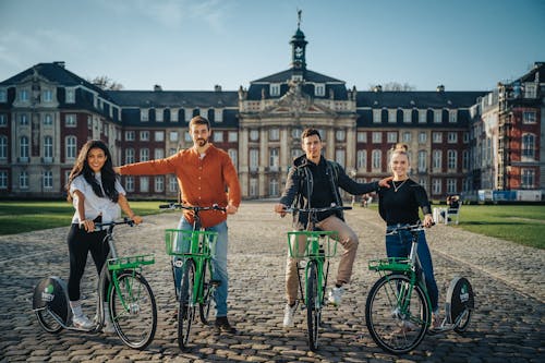 Foto profissional grátis de ao ar livre, bicicletas, ciclista