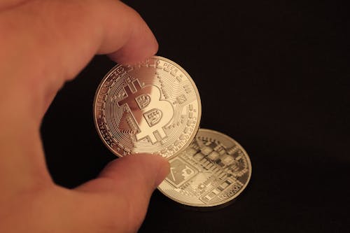 Immagine gratuita di argento, bitcoin, blockchain