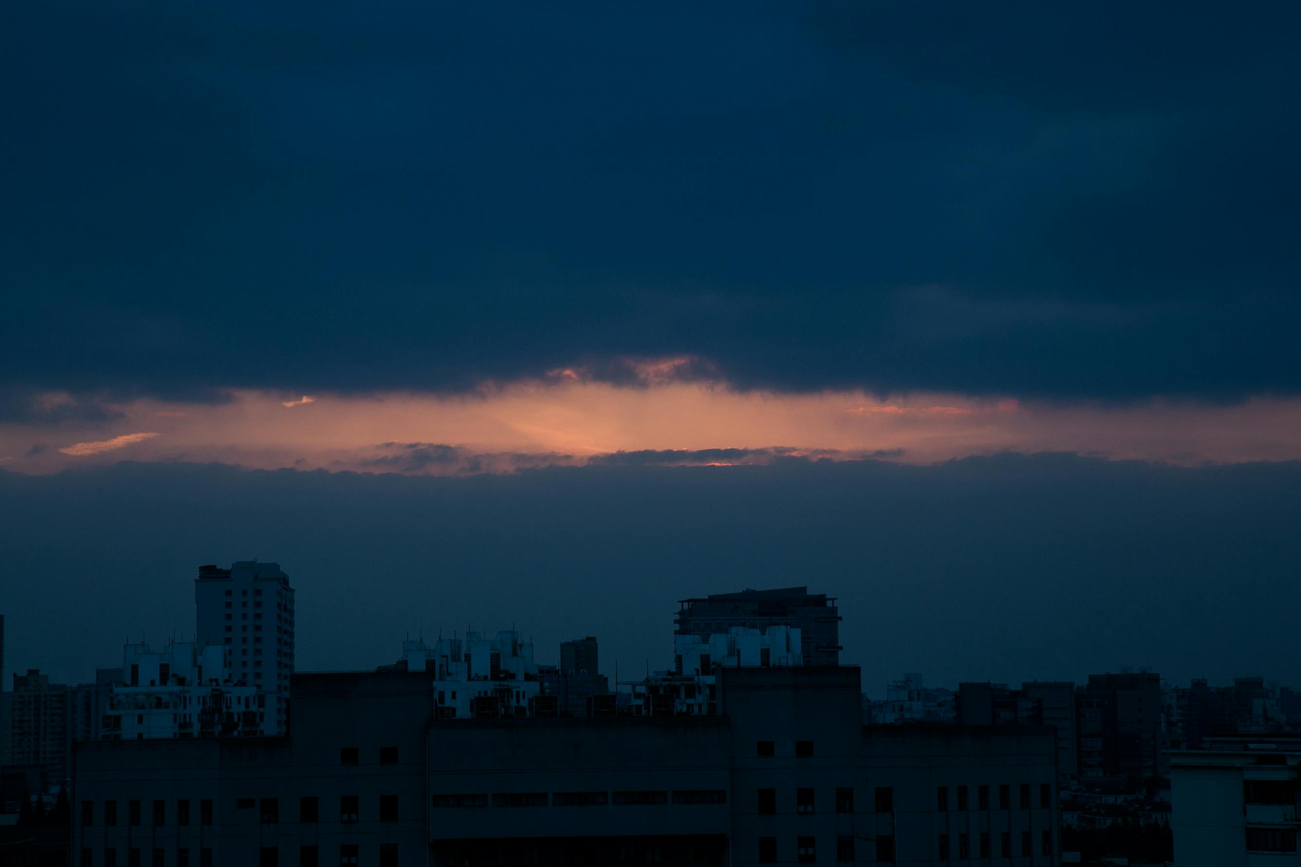 Free stock photo of ash cloud, city, night