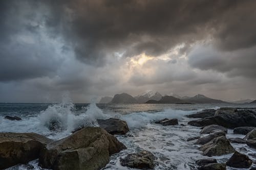 Fotos de stock gratuitas de agua, chocar, cielo