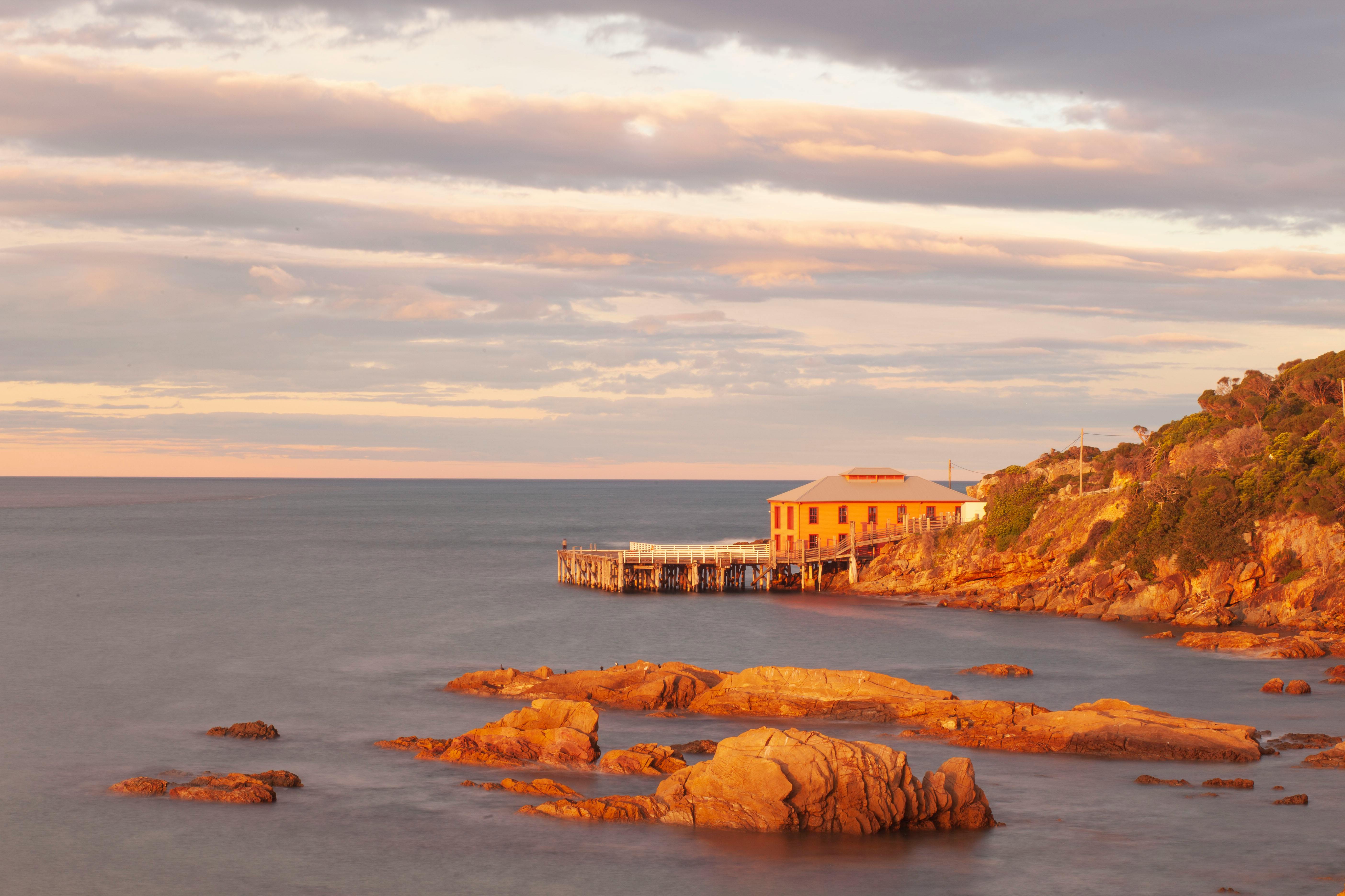 the tathra wharf museum in australia