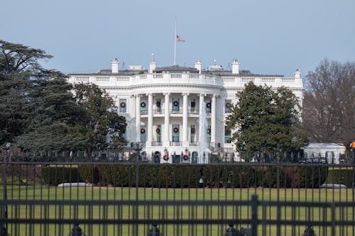 금속 게이트, 미합중국, 백악관의 무료 스톡 사진