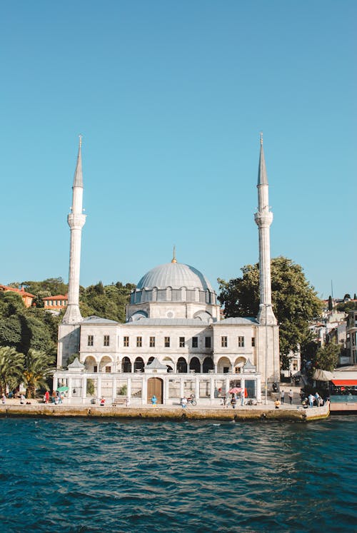 Free stock photo of a mosque, architecture, bosphorus
