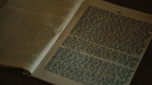 Schwarzweiss Textdruckpapier