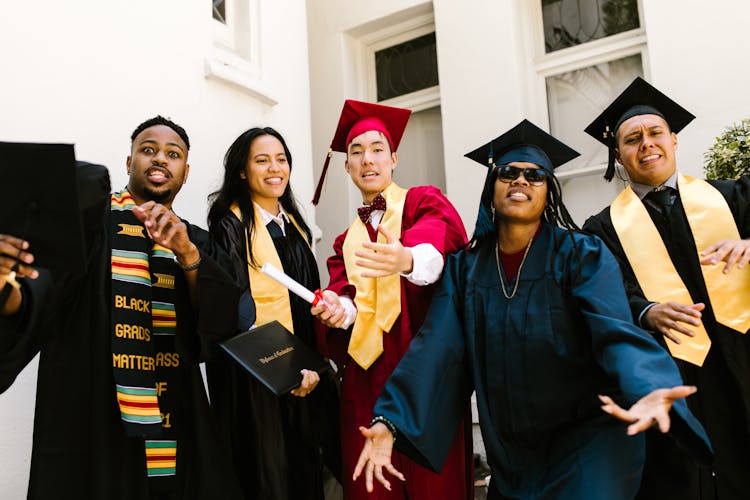 A Group Of Graduate Students