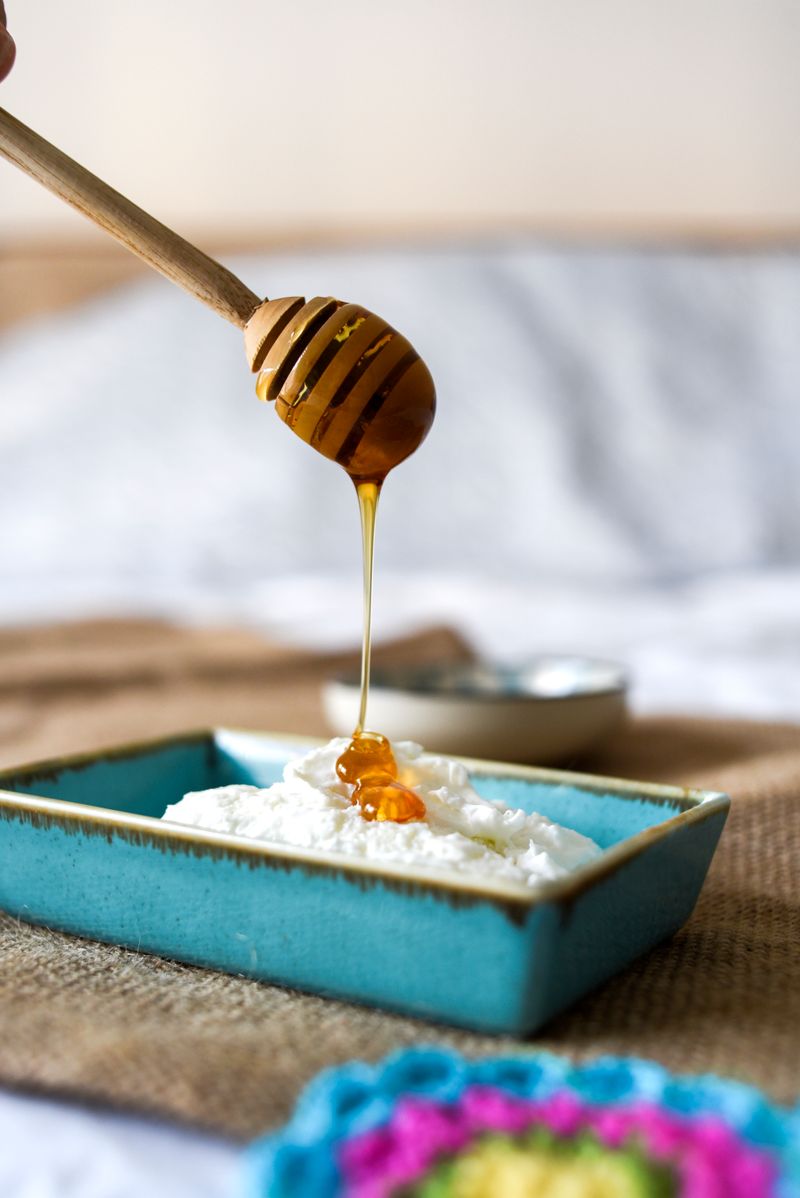 Ricotta Toast & Bee Pollen
