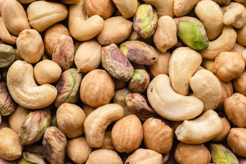 A Close-up Shot of an Assorted Nuts