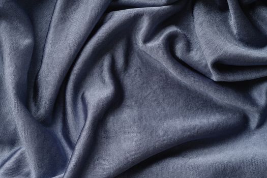 grey blue silk fabric