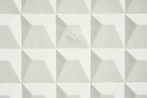 Darmowe zdjęcie z galerii z biały, kwadraty, mur