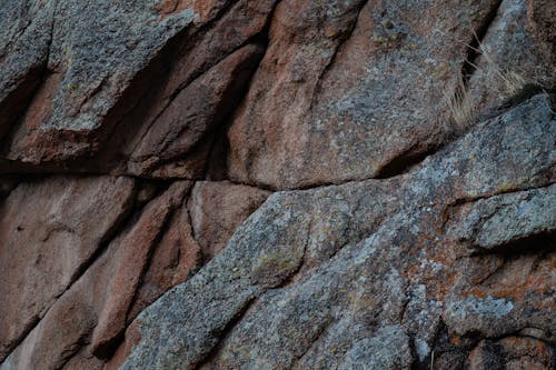 Free Close Up Photo of Brown and Gray Rock Formation Stock Photo