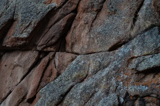Granite cliffs rising out of a Bitterroot canyon