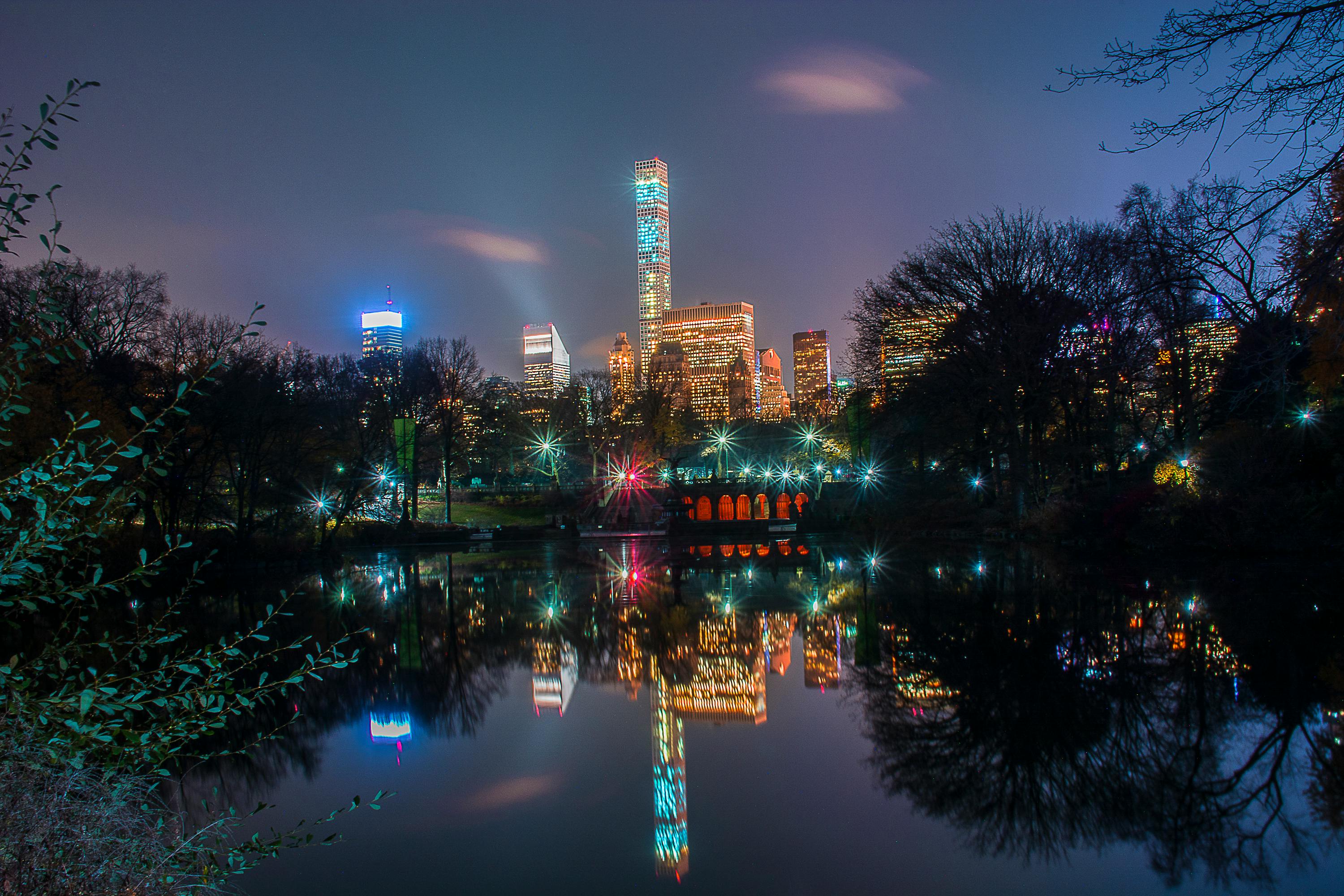 Central Park Christmas tour from Plaza featuring festive decorations and landmarks