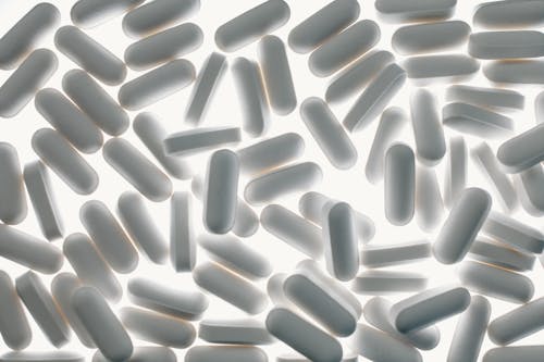 Free A Close-Up Shot of Medicine Tablets Stock Photo