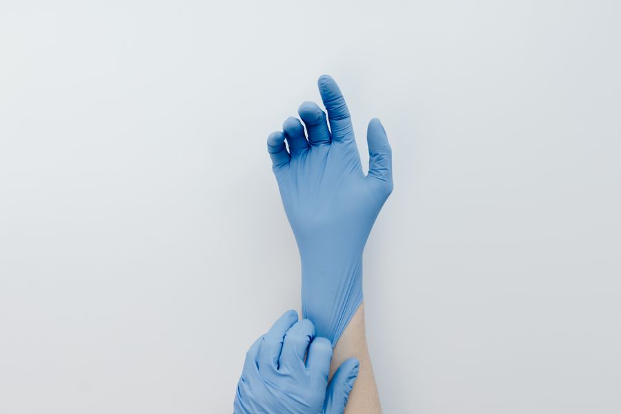 guantes de nitrilo