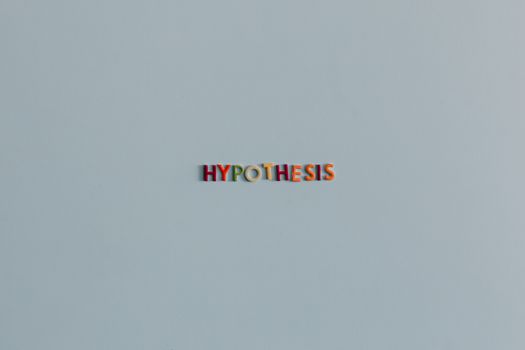 A Word Hypothesis with Colorful Letters
