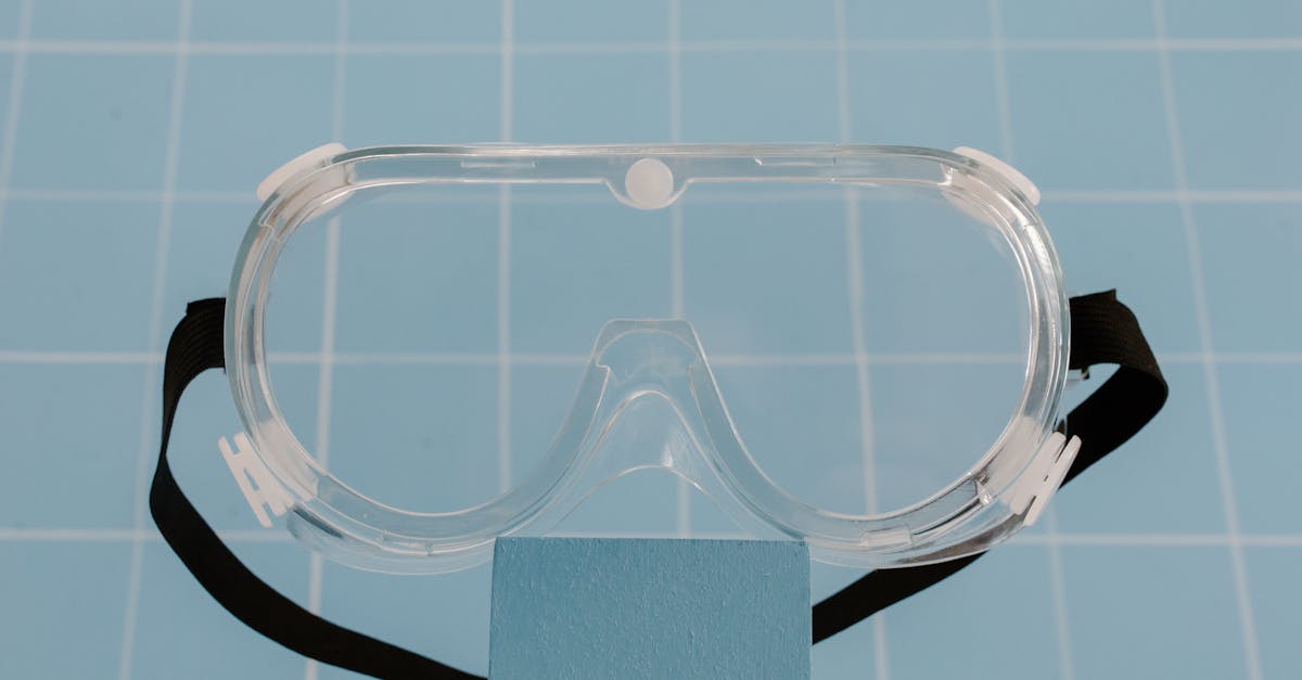 Clear Glass Frame on White Ceramic Tiles