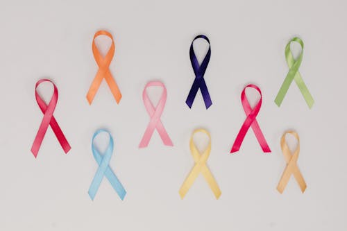 Fotos de stock gratuitas de batalla contra el cancer, cintas, conceptual