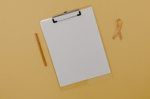 Gratis stockfoto met blanco, bovenaanzicht, clipboard