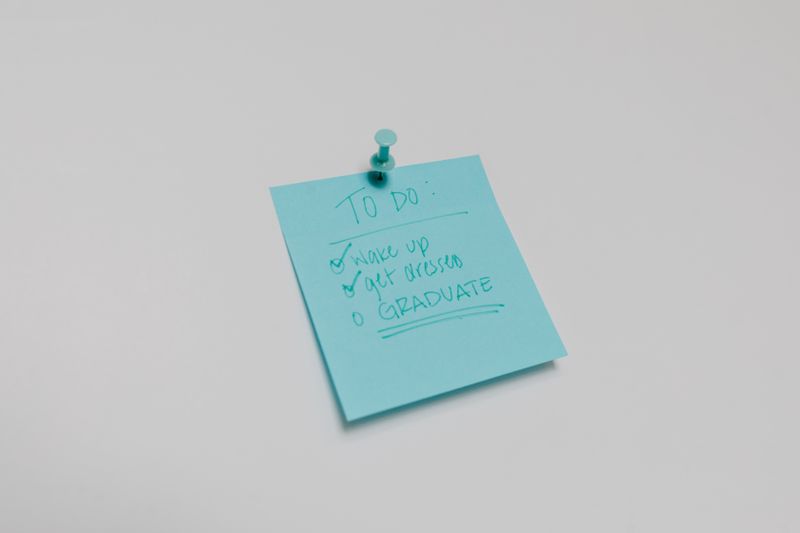 sticky notes with questions written on them