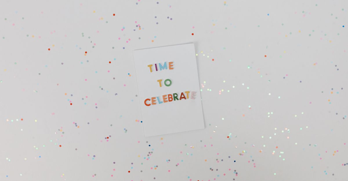 Colorful Text on White Background · Free Stock Photo