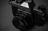 Close-up Photo of an Analog Camera