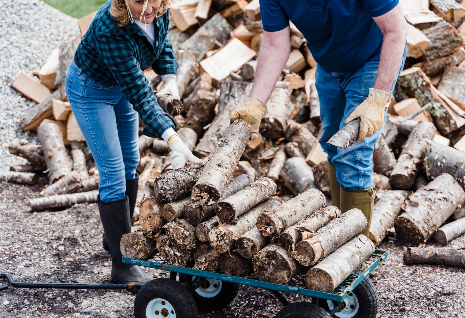 Marham — house clearance team loading furniture into a van