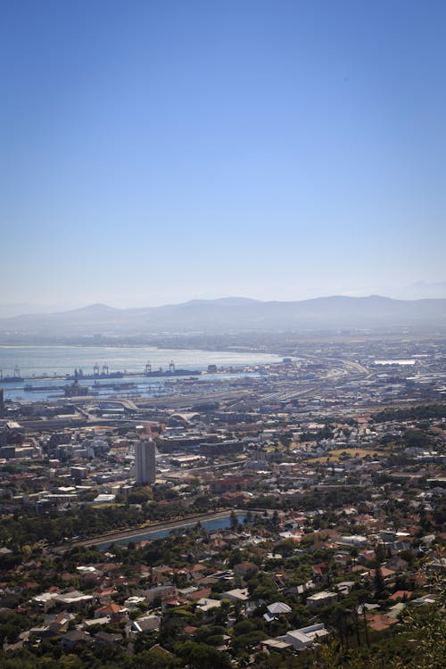 An Aerial Photography of Cape Town City