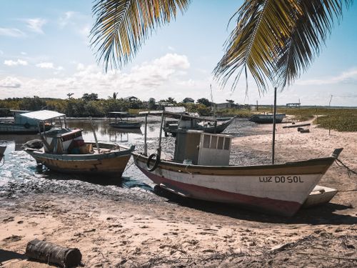 Free stock photo of bahia, boats, brazil Stock Photo